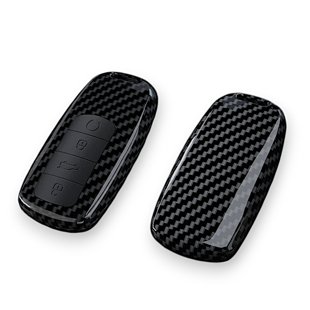 Chery Key Cover - Carbon Fibre Design with key loop | Tiggo and Omoda key fob cover