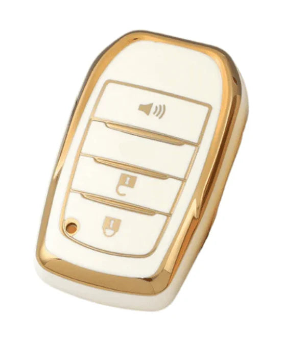 Toyota key cover - 3 Button | RAV4, Corolla, Hilux, Prado, Land Cruiser key fob cover | Toyota Accessories