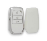 Toyota key cover - 3 button (Alarm)| Hilux, Fortuner key fob cover | Toyota Accessories