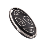 Hyundai key cover - silver trim| Kona, i30, Ioniq Car key accessories | key fob cover