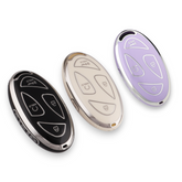 Hyundai key cover - silver trim| Kona, i30, Ioniq Car key accessories | key fob cover