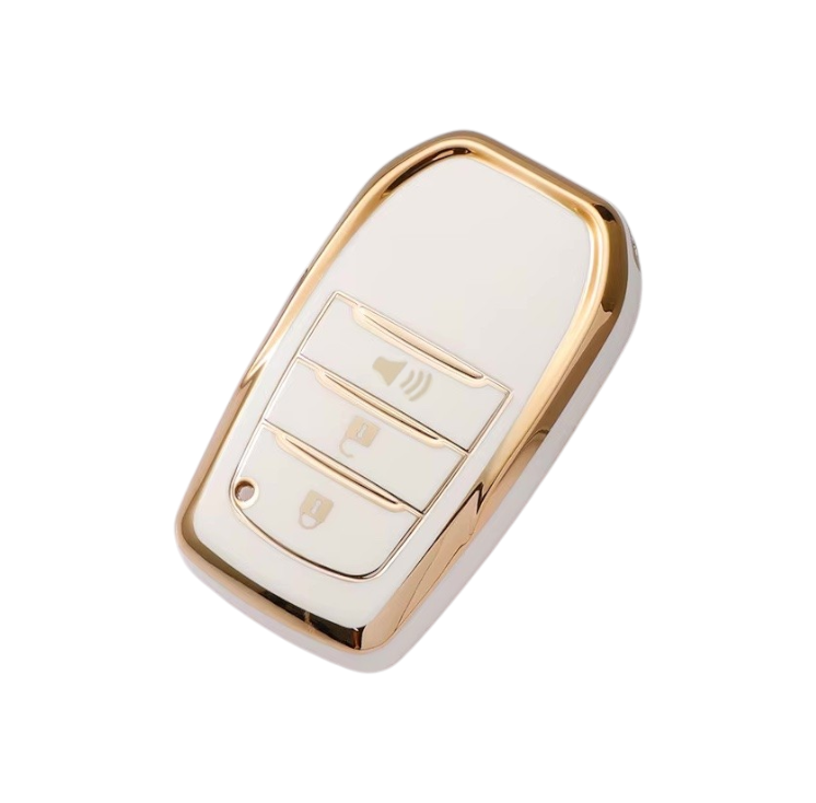 Toyota key cover - 3 button (Alarm)| Hilux, Fortuner key fob cover | Toyota Accessories