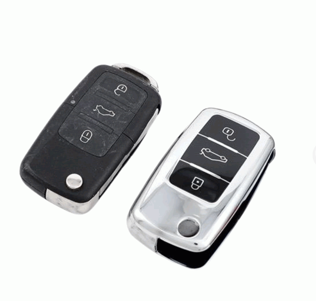 Volkswagen/Skoda car key cover | Key fob cover for VW Golf, Passat, Polo, Jetta, Caddy, Skoda Superb, Octavia