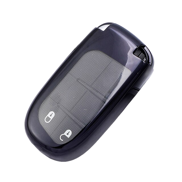 Jeep key cover black | Grand Cherokee, Renegade, Wrangler, Compass, Gladiator, Patriot key fob cover | 2013-2018 | Jeep Accessories - Keysleeves