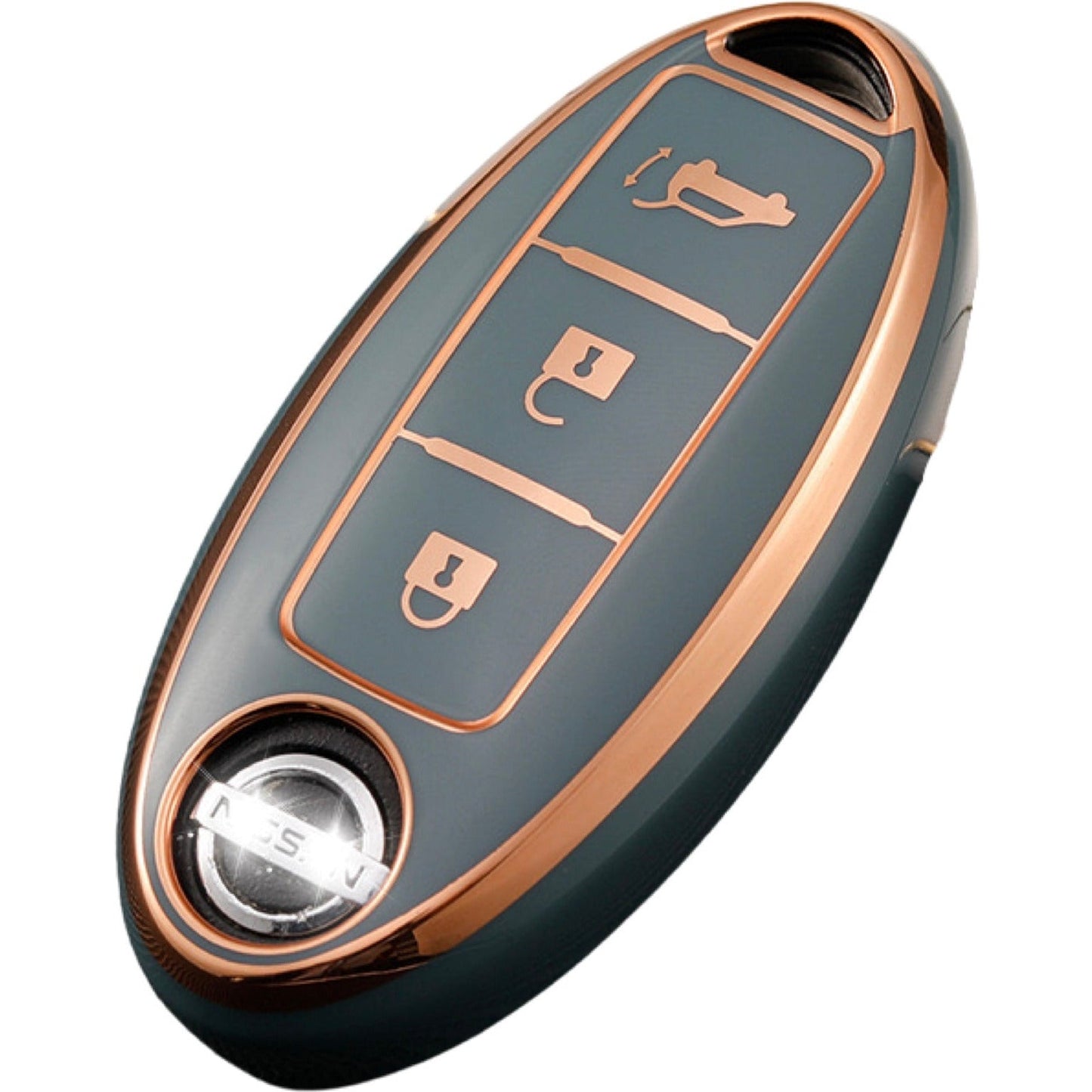 Nissan Car Key Cover blue | Qashqai, X-Trail key fob cover | Nissan Accessories - Keysleeves