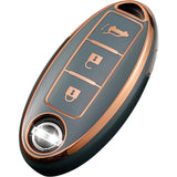 Nissan Car Key Cover blue | Qashqai, X-Trail key fob cover | Nissan Accessories - Keysleeves