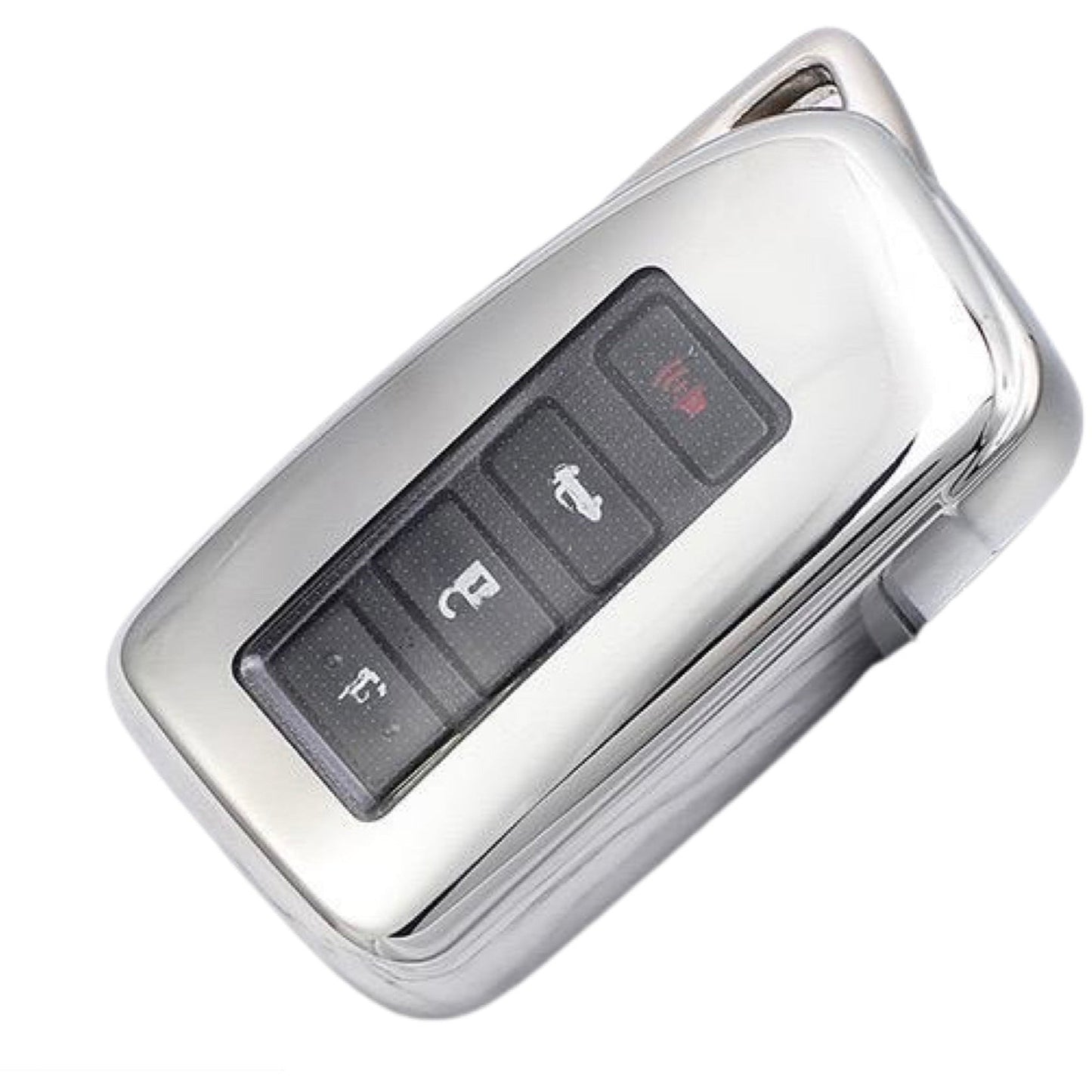 Lexus Car Key Cover silver | IS200, IS250, IS300, IS350, ES300, RC200T, RC300, RC350, LX570, NX200, NX300, RX350, RX450 key fob cover | Lexus Accessories - Keysleeves