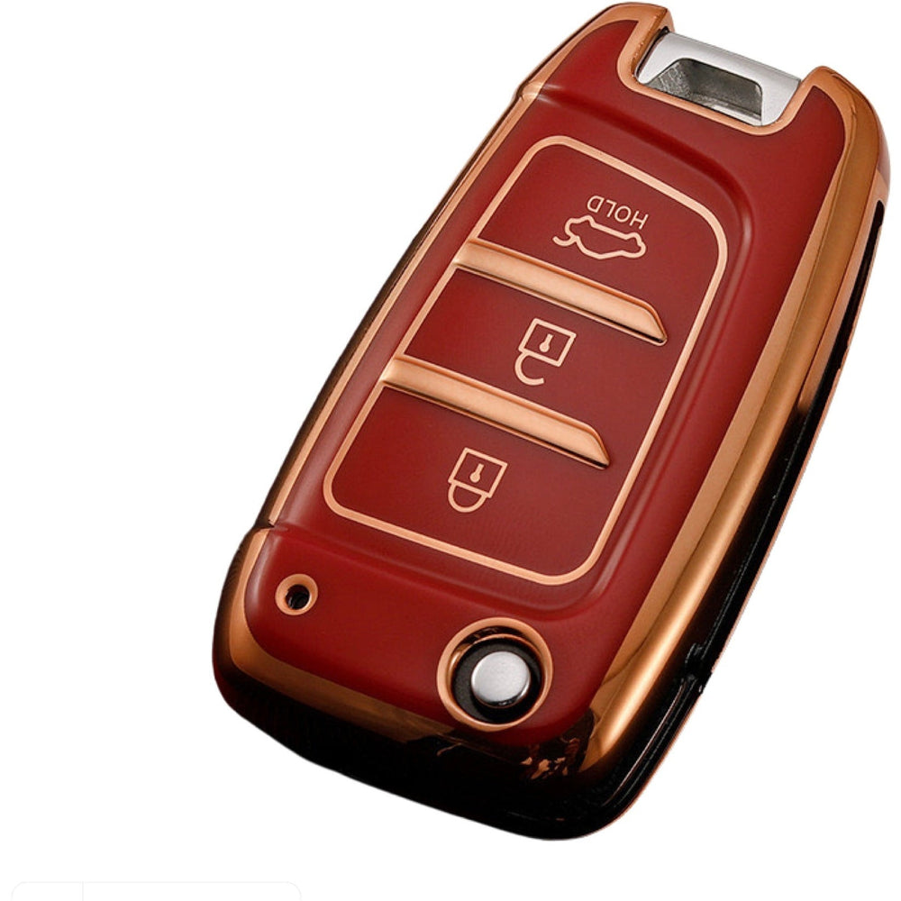 Hyundai key cover red | i30, venue, kona | Hyundai accessories - Keysleeves