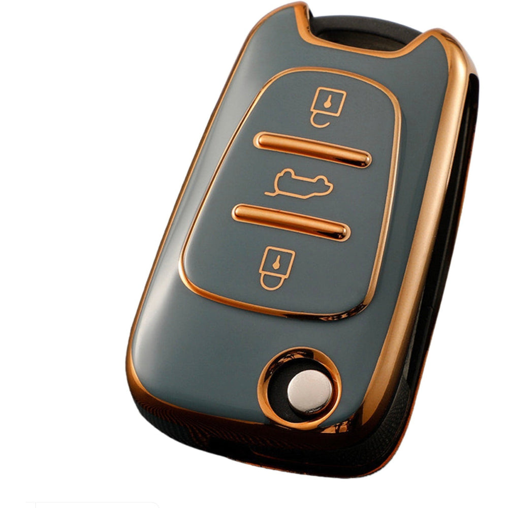 Hyundai key cover blue | i20, i30, Elantra, Accent, ix20, ix35 | Hyundai accessories - Keysleeves