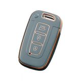 Hyundai key cover blue | 2009-13| Veloster, i30, accent, ix35, tucson | Hyundai Accessories - Keysleeves