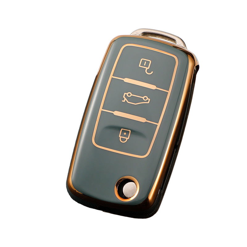 Volkswagen key cover | Key fob cover for VW Golf, Passat, Polo, Jetta, Caddy Keychain Case | Volkswagen Accessories - Keysleeves