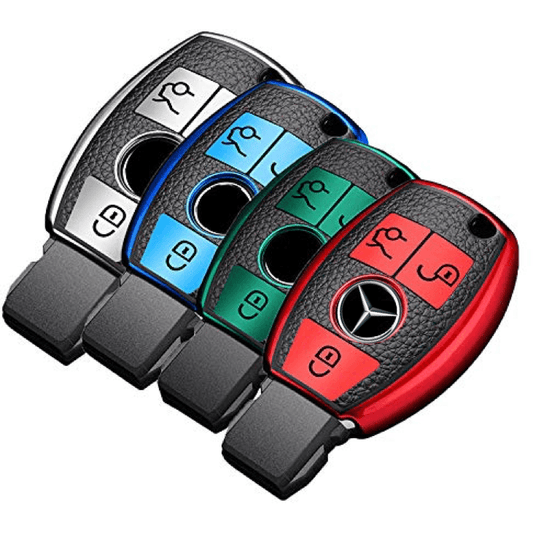 Mercedes-Benz key cover leather | A class, C class, E Class | Mercedes Accessories - Keysleeves