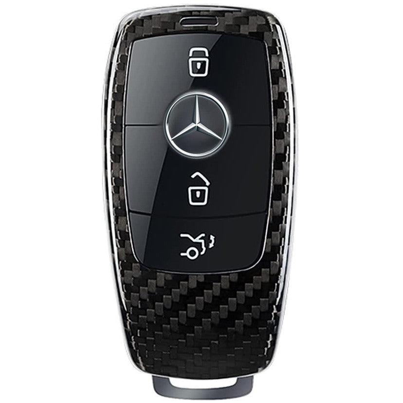 Mercedes-Benz key cover carbon fibre | A class, C class, E Class | Mercedes Accessories - Keysleeves