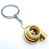 Turbo Keychain accessory | Metal alloy in 3 colours | Keysleeves car accessories