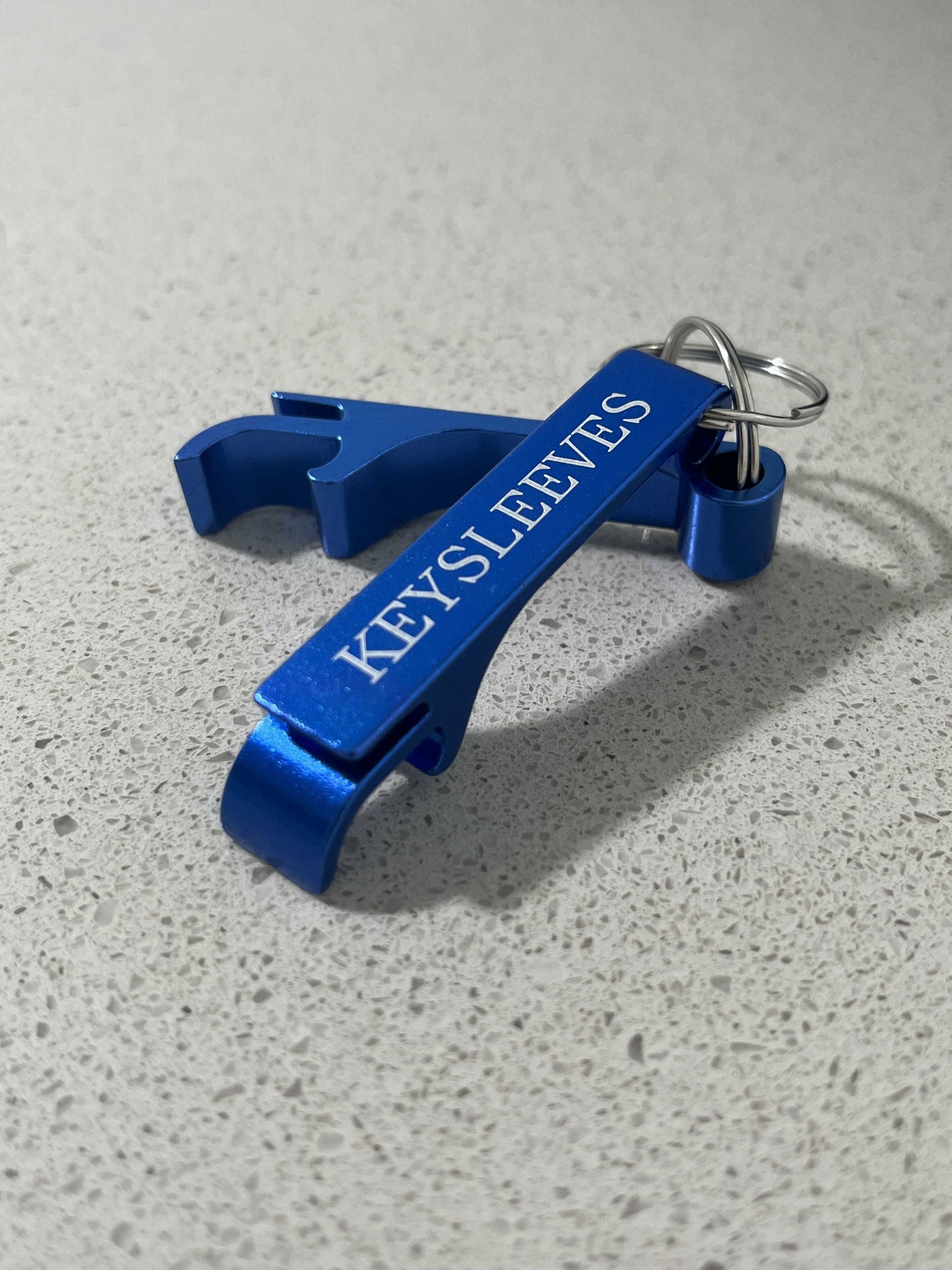 Bottle Opener Keyring With Keysleeves Logo