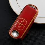 Mazda Key cover | Mazda 2, 3, 6, CX-3, CX-5 (2-button) car key cover | Mazda Accessories - Keysleeves