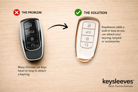 Chinese Car Keys Without a Keyring Loop? Here's the Solution