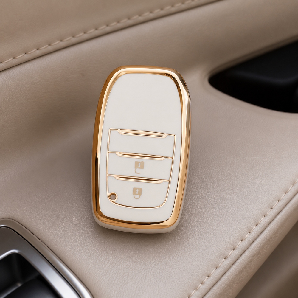 Toyota Type H key cover in a lifestyle setting