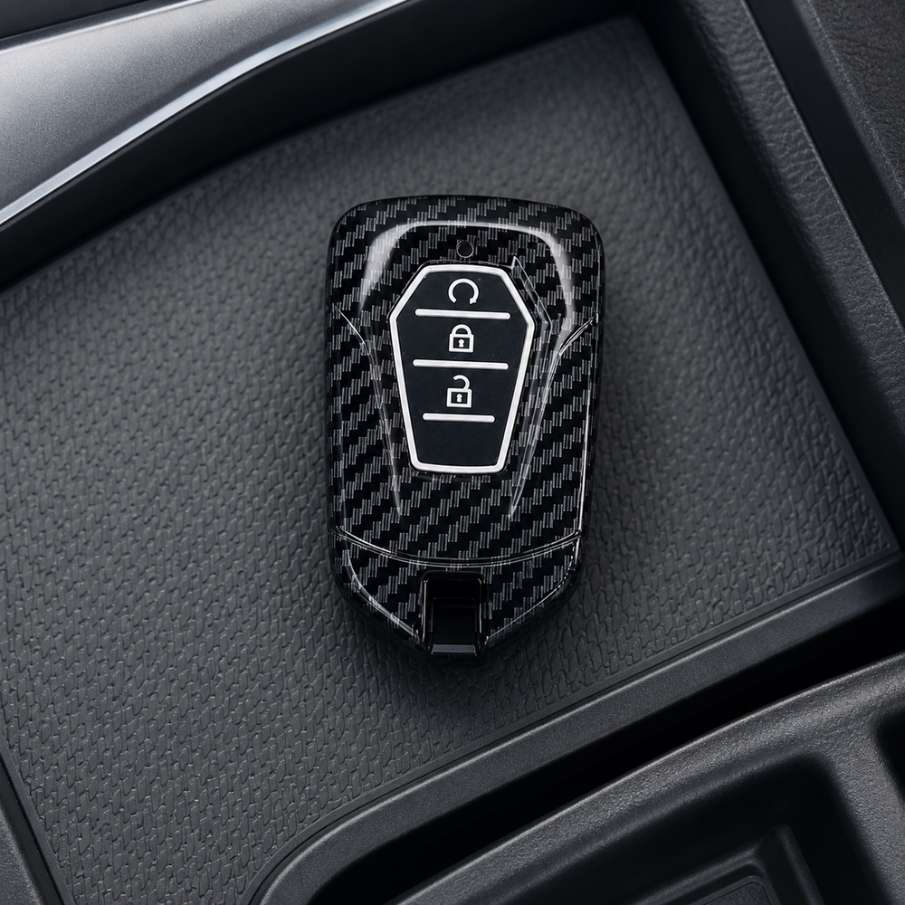 ISUZU Type D key cover in a lifestyle setting