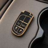 Chrysler Type B key cover in a lifestyle setting