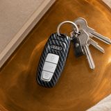 Audi Type C key cover in a lifestyle setting