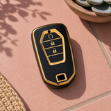 ISUZU Type D key cover in a lifestyle setting