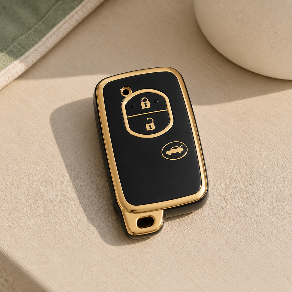 Subaru Type B key cover in a lifestyle setting