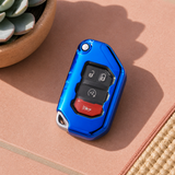 Jeep Type C key cover in a lifestyle setting