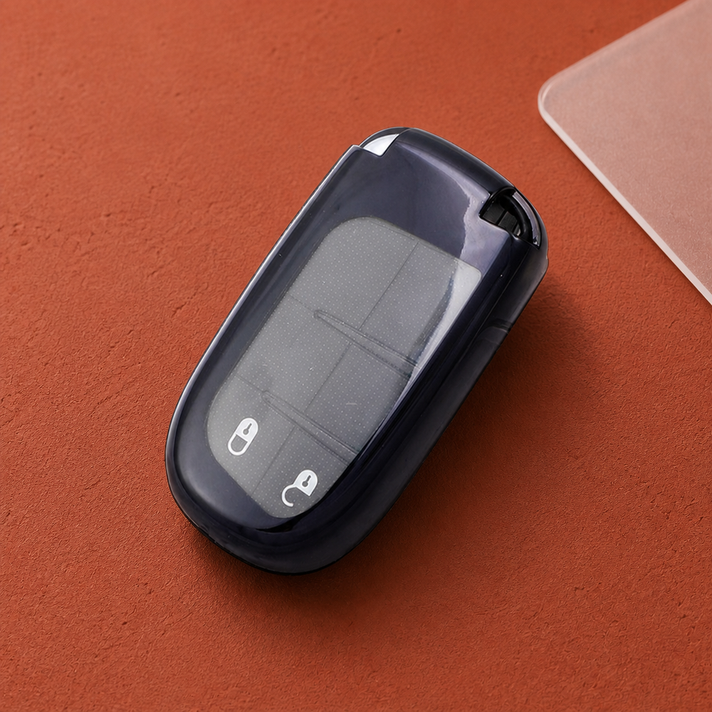 Chrysler Type B key cover in a lifestyle setting