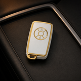 Toyota Type J key cover in a lifestyle setting