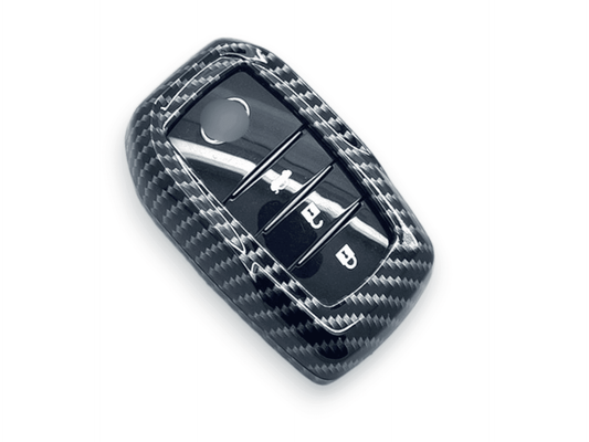 Toyota Key Cover - carbon fibre pattern | Corolla, Camry, Hilux, RAV4 Key fob cover.