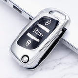 Aftermarket Flip Key - 3 button | Fits replacement key shape.