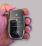 Toyota Key Cover - Transparent | Hilux, Land Cruiser, Kluger, Corolla, Camry, Yaris Key fob cover