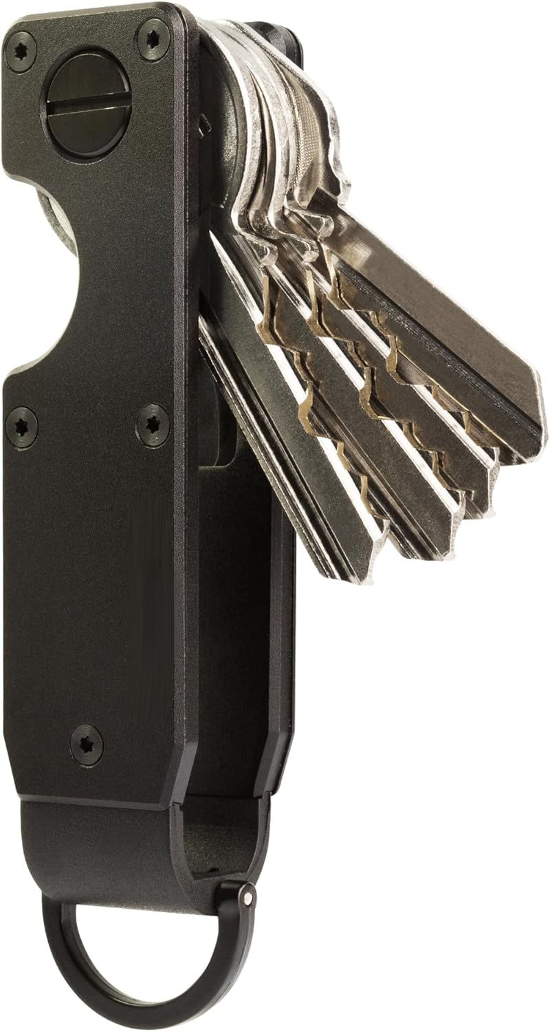 Premium Key Organiser - Metal Key Holder | Fits up to 5 standard keys ...