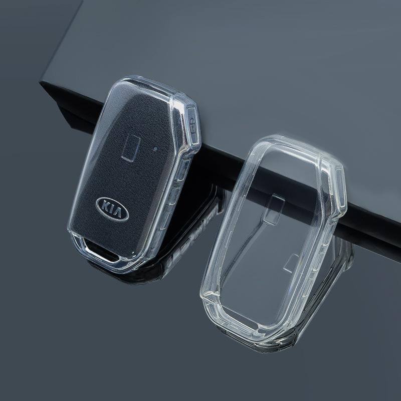 Kia key cover - 3,4 or 5 button Transparent case | Cerato, Seltos, Sorento and sportage (2019+) Car key Cover