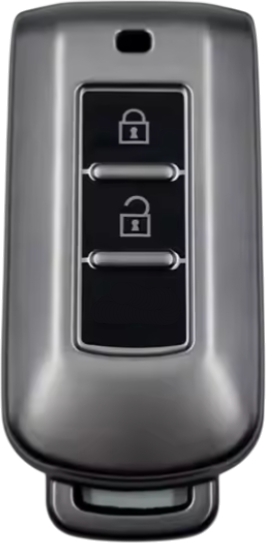 Mitsubishi key cover - Metallic | 2 or 3 button | Outlander, ASX, Lancer, Triton, Pajero key fob cover