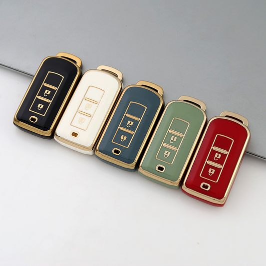 Mitsubishi key cover - 2 Button | Outlander, ASX, Lancer, Triton, Pajero key fob cover