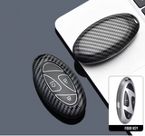 Hyundai key cover - Carbon Fibre design | Multiple button variations | Kona, i30, Ioniq, Tucson etc | Car key accessories | key fob cover