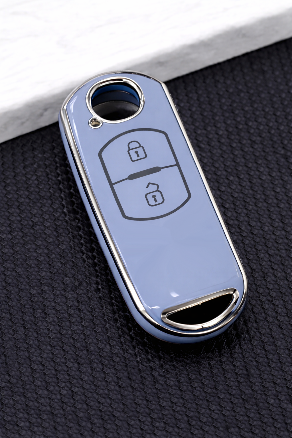 Mazda Key cover  (2-button) | Mazda 2, 3, 6, CX-3, CX-5, CX-8 car key cover | Mazda Accessories - Keysleeves