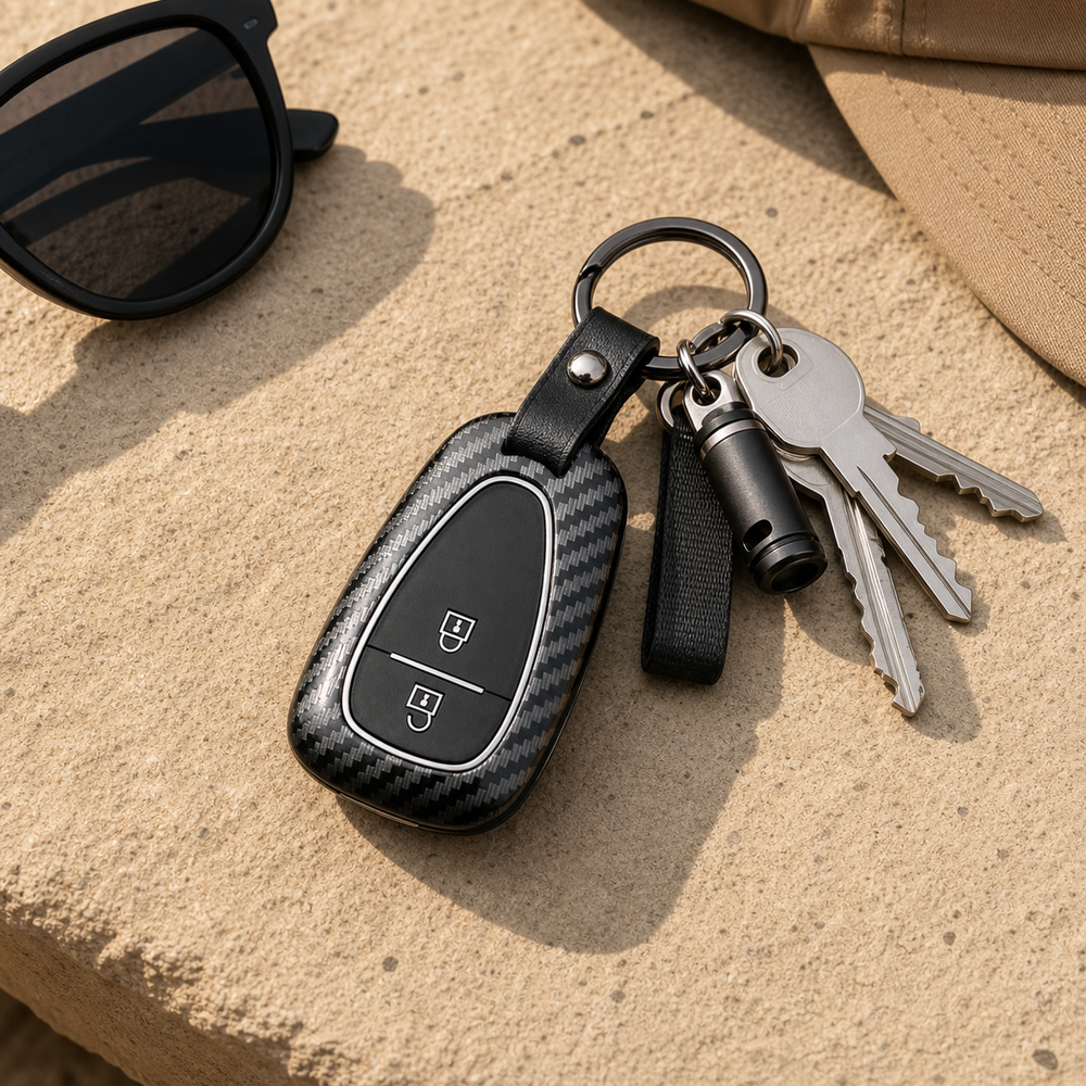 Chevrolet Type A key cover in a lifestyle setting