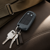 Chrysler Type B key cover in a lifestyle setting