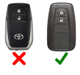 Toyota Key Cover - Metallic Finish | Camry, Corolla, RAV4, Hilux, Landcruiser Etc| Toyota Accessories