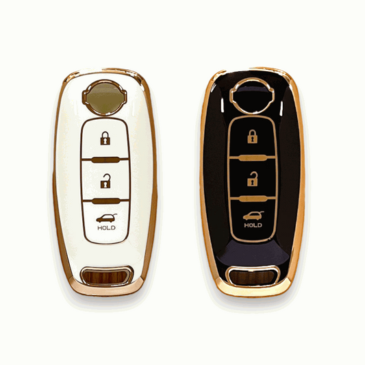 Nissan Key Cover 2022+ | 2 or 3 button | Qashqai, X-Trail, Navara, Patrol key fob cover | Nissan Accessories