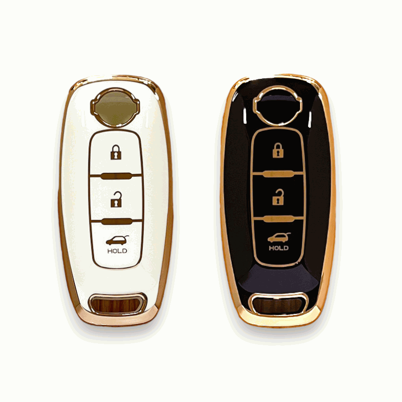 Nissan Key Cover 2022+ | 2 or 3 button | Qashqai, X-Trail, Navara, Patrol key fob cover | Nissan Accessories