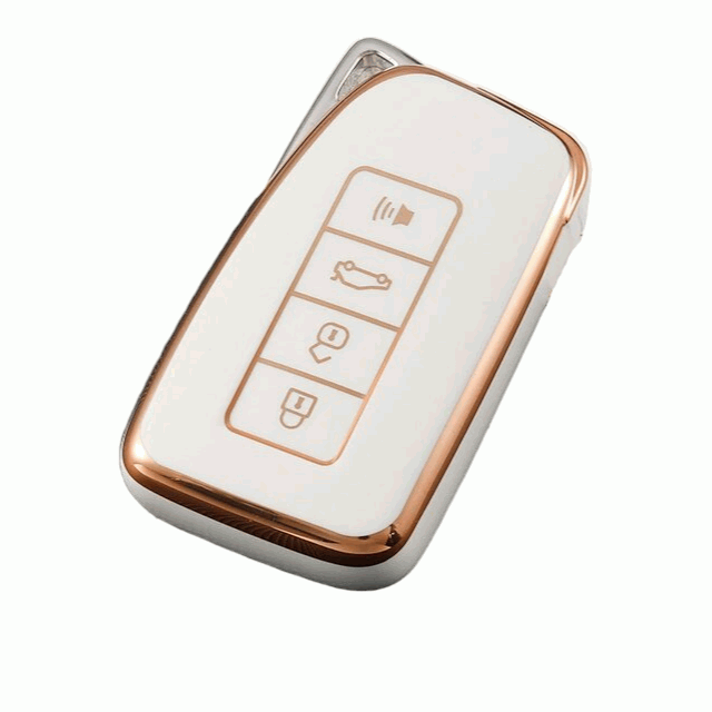 Lexus Car Key Cover - 4 button | IS200, IS250, IS300, IS350, ES300, RC200T﻿, RC300, RC350, LX570, NX200, NX300, RX350, RX450 key fob cover