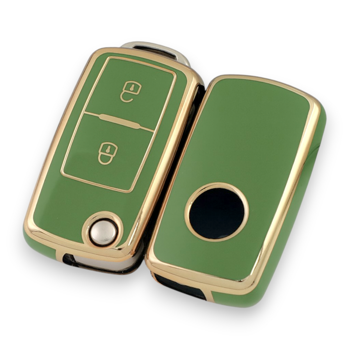 Volkswagen and Skoda key cover (2005-12)| Key fob cover for VW Golf, Jetta, Amarok, Cady, Passat, Polo, Tiguan, Touareg.