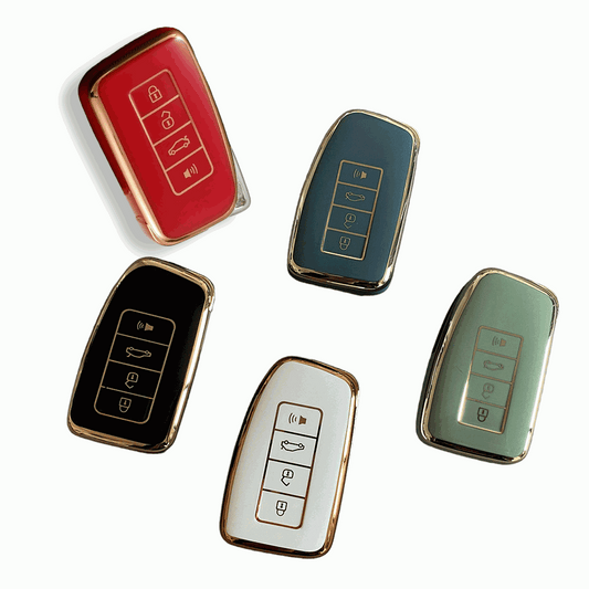 Lexus Car Key Cover - 4 button | IS200, IS250, IS300, IS350, ES300, RC200T﻿, RC300, RC350, LX570, NX200, NX300, RX350, RX450 key fob cover