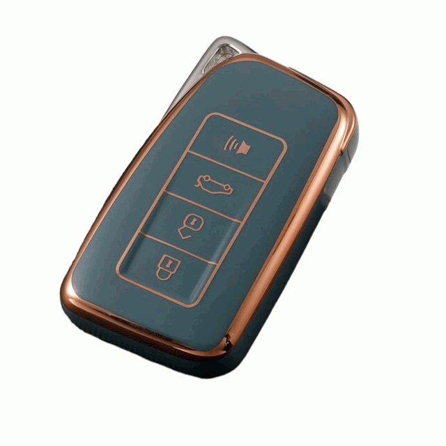 Lexus Car Key Cover - 4 button | IS200, IS250, IS300, IS350, ES300, RC200T﻿, RC300, RC350, LX570, NX200, NX300, RX350, RX450 key fob cover