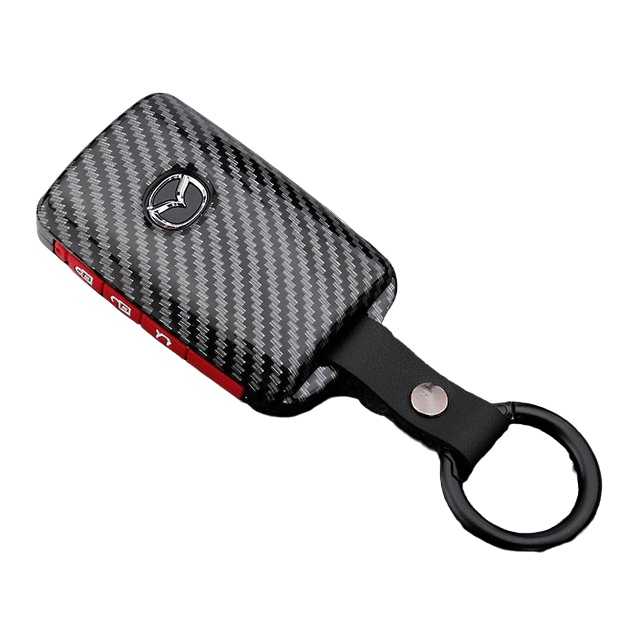 Mazda Key Cover | Mazda 3, CX-3, CX-5, CX-30, CX-8, CX 60 | Carbon fibre design