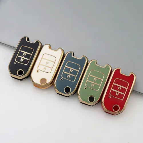 Honda Key Cover - 2 button flip | Civic, Accord, CR-V, HR-V car key cover flip key | Honda Accessories